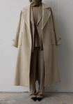 Oversized Long wool blend coat NA-KD