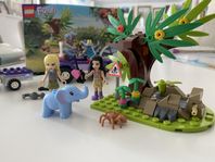 Lego Friends - byggset med BABY elefant 