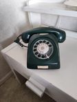 Telefon grön retro