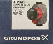 Grundfos Alpha 1 25-60-180, Cirkulationspump 