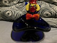 Murano konstglas en clown 