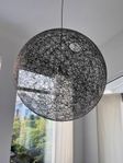  Moooi Random Light II Taklampa Medium 80cm Svart