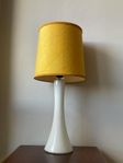 Bordslampa, glas, 1960-tal