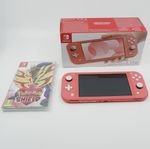 Nintendo Switch Lite Coral med Pokemon Shield