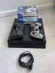 PS4 2Tb, 2 handkontroller och spel