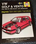 VW Golf & Vento 1992-1996, Haynes handbok