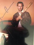 Kevin Costner signerat foto