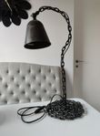 Bordslampa -Kontorslampa, Vintage industrilampa, lampa