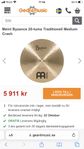 Meinl Byzance 20-tum medium crash Ospelad