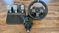 Logitech G920 & Logitech driving force shifter