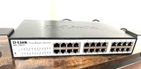 D-link DGS-1100-24 Managerbar gigabitswitch 24 portar