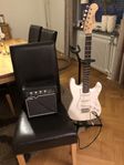 El gitarr med förstärkare 10watt