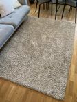 Stor Matta Ryamatta Vit Beige 220 x 160 cm