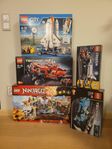 Nytt/oöppnad LEGO TECHNIC/CRAETOR/CITY/NINJAGO 