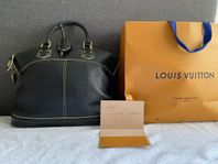 Louis Vuitton Black Suhali Leather Lockit MM 