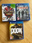 Doom/The Division/Street Fighter V