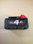 Batteri Milwaukee M18 B4 18V