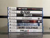 8 Playstation 5 Spel - PS5