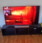 lg oled tv med tv bänk. 65"