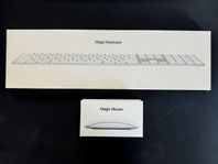 Magic Keyboard (nordic) + Magic mouse 2