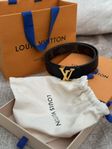 Louis Vuitton skärp 30mm, stl 75 