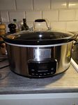 Slowcooker 6,8 liter. Bäst i test!