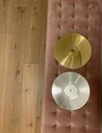 Prydnad vinylskiva gold och platinum, mått 31cm