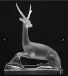 Figur glas Lalique konst kristall