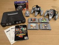 Nintendo 64 med 4 spel