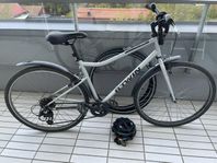 CYKEL herr Btwin Riverside 120, 28", 8 vxl, med vinterdäck