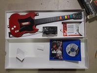 ps2 guitar hero gibson sg redoctane + spel