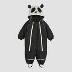 Mini Rodini Alaska Panda Baby Overall stlk 80