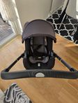 doona barnvagn/babyskydd + isofix 