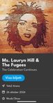 Lauryn Hill & Fugees 2 biljetter ståplats