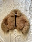 Acne Studios - Linne Teddy Shearling Bomber Leather Jacket