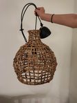 Lampa i jute/rotting 