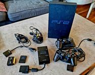 PLAYSTATION 2 - KIT med MASSA TILLBEHÖR..