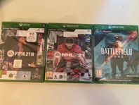 SPEL-PAKET (3SPEL) XBOX ONE & XBOX SERIES X / NYTT