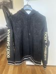 Dolce & Gabbana Logo Sleeves Hoodie. luvtröja.