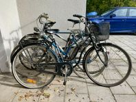 Fyra cyklar bortskänkes mot hämtning