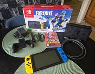 Nintendo Switch - Fortnite Special Edition mycket fint skick