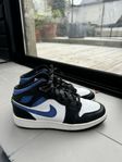 Air Jordan 1 mid Black/white/royal