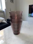 Iittala Kastehelmi glas 30cl Lila, 4st