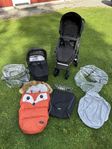 Britax Smile 2 Duo. Barnvagn med många tillbehör