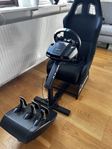 playseat och G29 logitech ratt och pedaler