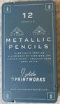 Metallic Pencils ( 12 pencils)