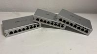 3 Stycken UniFi Switch 8 60W PoE