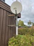 Parabolantenn och TV-box