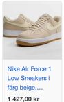 Nike air force dam (37,5) Coconut milk 