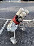 Maxfli retro tourbag fullt set utan putter.